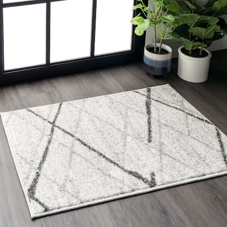 nuLOOM Thigpen Contemporary Area Rug - 3' x 5' Gray